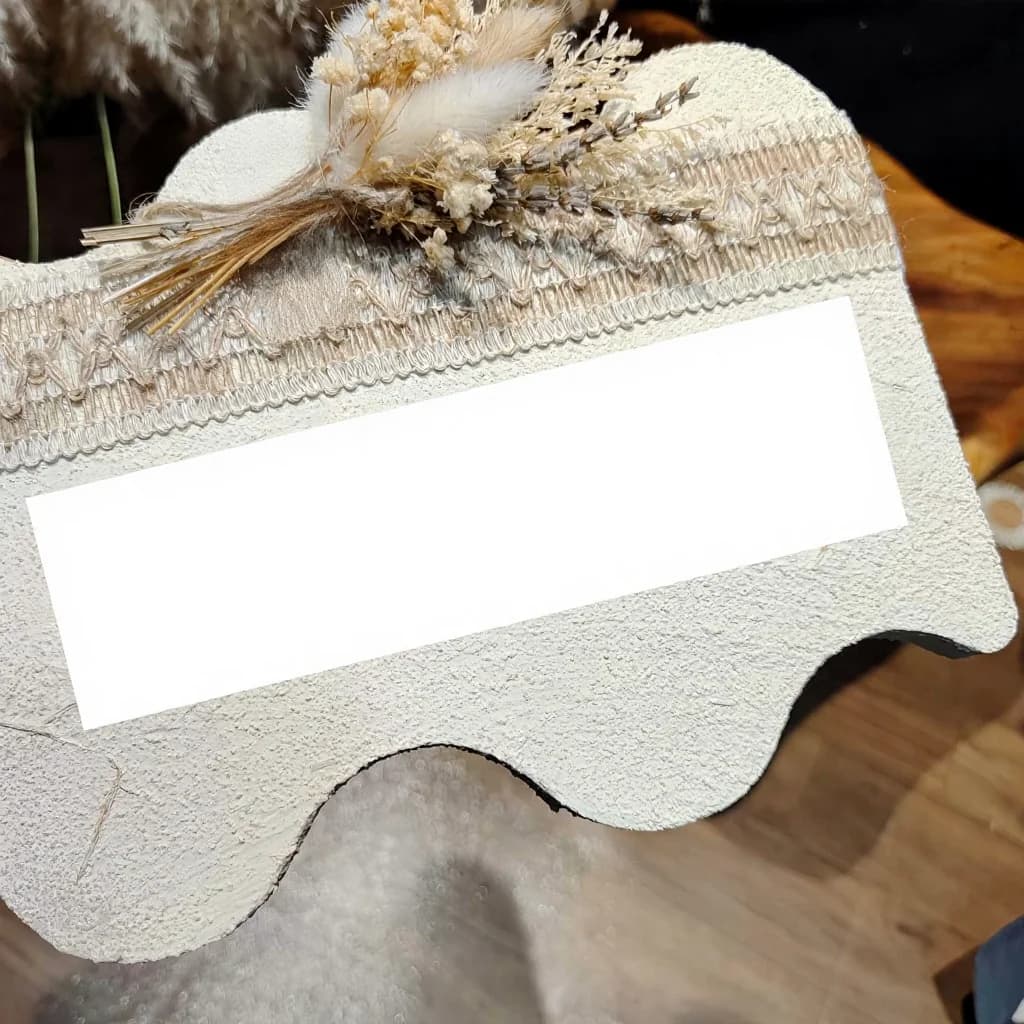 Unghie Finte Occhio di Gatto con Perline di Vetro, Forma Ovale Corta