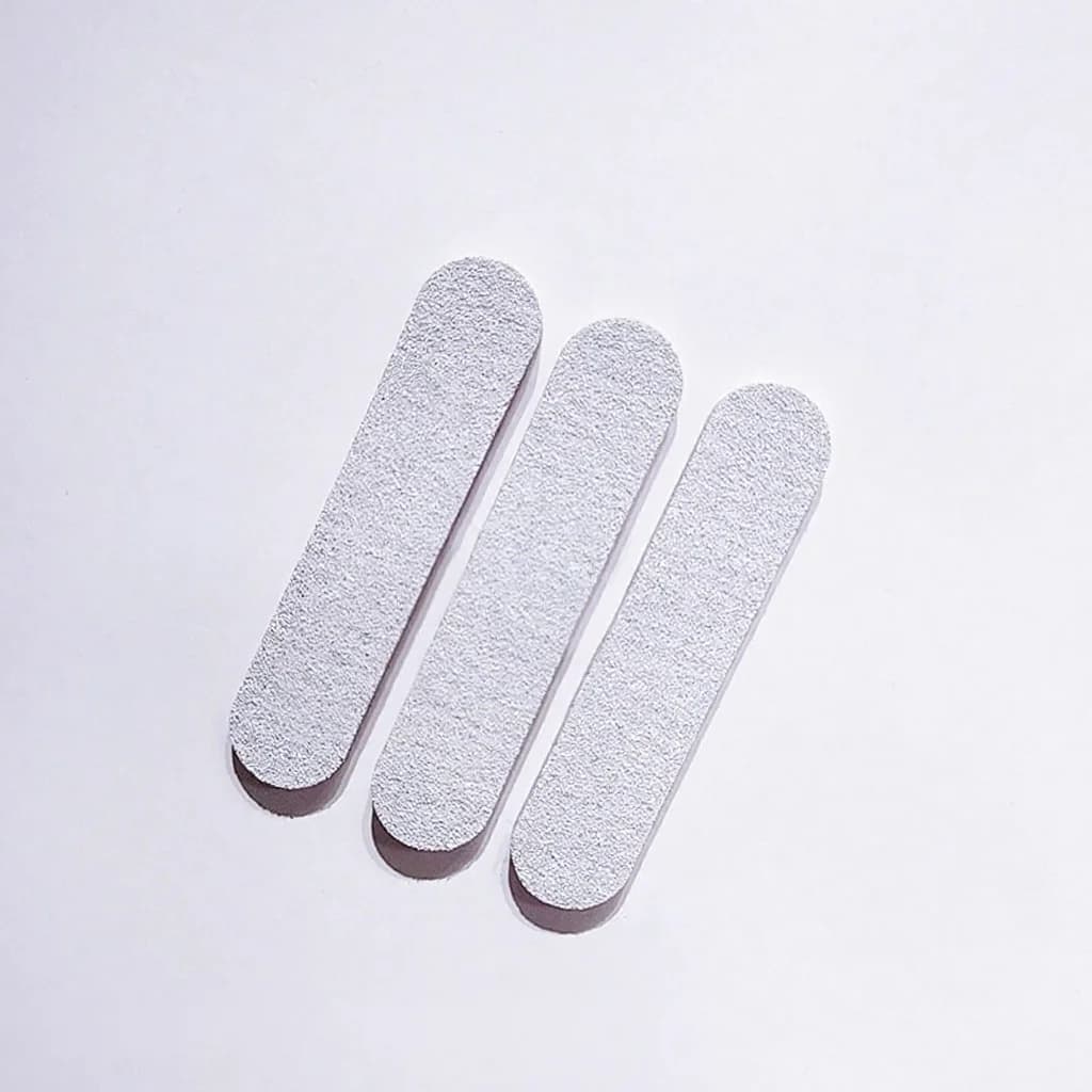 Mini lima e buffer per unghie in spugna a doppia faccia, bastoncino abrasivo 9x2cm