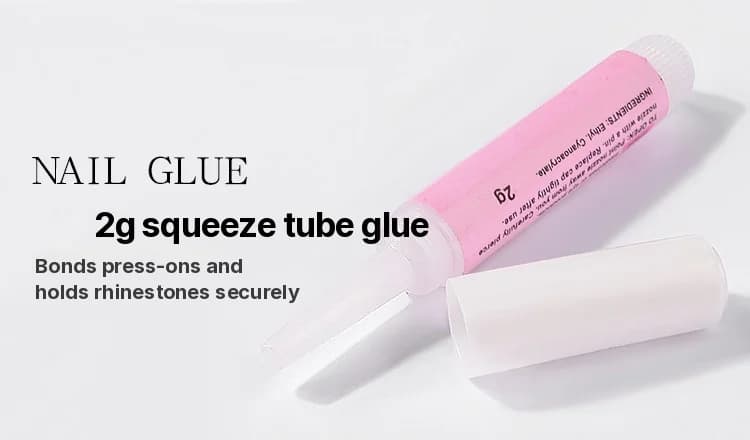 Colla per Unghie 1g per Unghie Applicabili e Strass